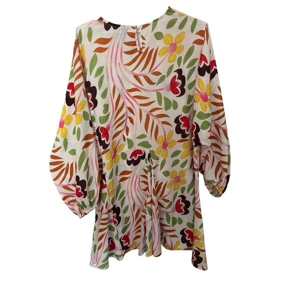 Akira floral trapeze dress sz L - Picture 3 of 5